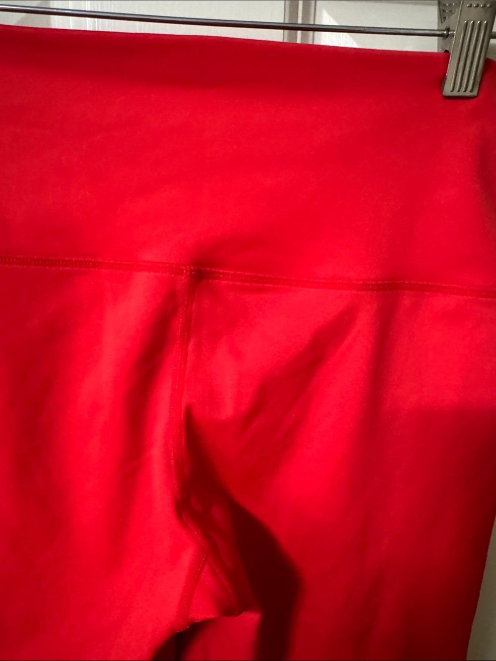 SET Active High-Waist Red Bike Shorts - Picture 6 of 6